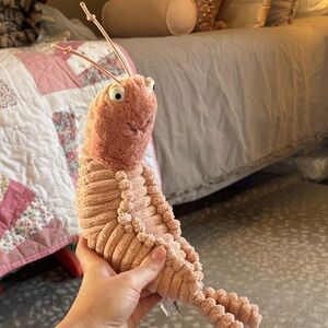 JellyCat Sheldon Shrimp Stuffed animal